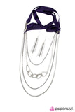 Paparazzi "Delicately Dangerous - Purple" necklace Paparazzi Jewelry
