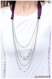 Paparazzi "Delicately Dangerous - Purple" necklace Paparazzi Jewelry