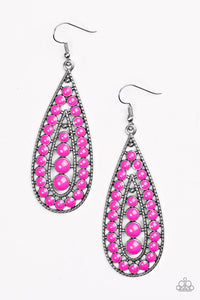 Paparazzi "Rio Rumba" Pink Earrings Paparazzi Jewelry