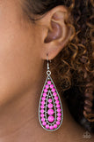 Paparazzi "Rio Rumba" Pink Earrings Paparazzi Jewelry