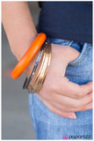 Paparazzi "Sent Into Orbit - Orange" bracelet Paparazzi Jewelry