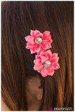 Paparazzi "On the Double - Pink" hair clip Paparazzi Jewelry