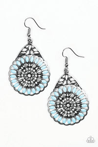 Paparazzi "Perfectly Paradise" Blue Earrings Paparazzi Jewelry