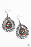 Paparazzi "Sweet as Spring" Orange Earrings Paparazzi Jewelry