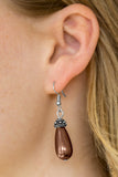 Paparazzi "Making The World Jealous" Brown Earrings Paparazzi Jewelry