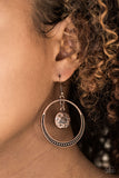 Paparazzi "Tundra Trip" Copper Earrings Paparazzi Jewelry