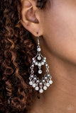 Paparazzi "Palace Princess" White Earrings Paparazzi Jewelry