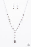 Paparazzi "Diva Deluxe" Silver Necklace & Earring Set Paparazzi Jewelry