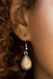 Paparazzi "Sandstone Symphony" Brown Earrings Paparazzi Jewelry