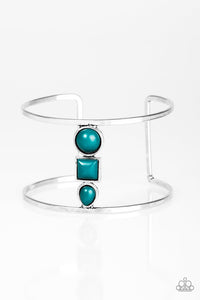 Paparazzi "Sahara Siren" Blue Bracelet Paparazzi Jewelry