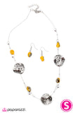 Paparazzi "On The Wire" Necklace & Earring Set Paparazzi Jewelry