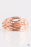 Paparazzi VINTAGE VAULT "Rip Current" Copper Ring Paparazzi Jewelry