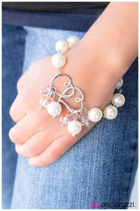 Paparazzi "Endless Love" White Bracelet Paparazzi Jewelry