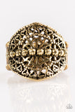 Paparazzi VINTAGE VAULT "Travel Treasure" Brass Ring Paparazzi Jewelry