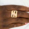 Paparazzi "Life In The Glitter Lane" Gold Ring Paparazzi Jewelry