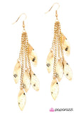 Paparazzi "Afterglow" Gold Earrings Paparazzi Jewelry