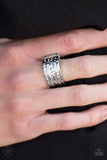 Paparazzi "Texture Timbre" FASHION FIX Silver Ring Paparazzi Jewelry