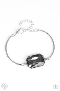 Paparazzi "Urban Queen" FASHION FIX Silver Bracelet Paparazzi Jewelry