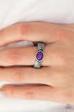 Paparazzi "Zebra Zen" Purple Ring Paparazzi Jewelry
