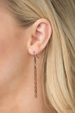 Paparazzi VINTAGE VAULT "Simply Simple" Copper Necklace & Earring Set Paparazzi Jewelry