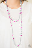 Paparazzi "Beautifully Bodacious" Purple Necklace & Earring Set Paparazzi Jewelry