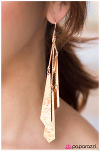 Paparazzi "Goldmine" earring Paparazzi Jewelry