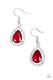 Paparazzi "A One-GLAM Show" Red Earrings Paparazzi Jewelry