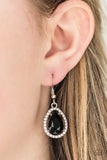 Paparazzi "A One-GLAM Show" Black Earrings Paparazzi Jewelry