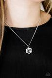 Paparazzi "Primrose Path" Silver Necklace & Earring Set Paparazzi Jewelry