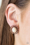Paparazzi "Turn To Stone" Copper Post Earrings Paparazzi Jewelry