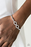 Paparazzi "Infinite Treasure" White Bracelet Paparazzi Jewelry