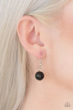 Paparazzi "Brazilian Bay" Black Necklace & Earring Set Paparazzi Jewelry