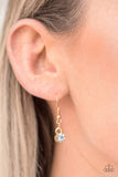 Paparazzi "Million Dollar Drop" Gold Necklace & Earring Set Paparazzi Jewelry