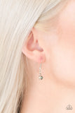 Paparazzi VINTAGE VAULT "Million Dollar Drop" Silver Necklace & Earring Set Paparazzi Jewelry