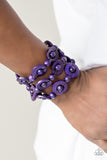 Paparazzi "Cancun Catch" Purple Bracelet Paparazzi Jewelry