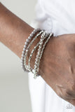 Paparazzi "Colorfully Chromatic" Silver Bracelet Paparazzi Jewelry