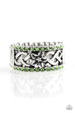 Paparazzi "Tropical Springs" Green Ring Paparazzi Jewelry