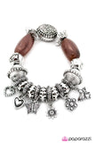 Paparazzi "Give It a Swirl" Brown Bracelet Paparazzi Jewelry