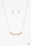 Paparazzi "Metro Magnificence" Gold Necklace & Earring Set Paparazzi Jewelry