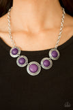 Paparazzi "Mountain Roamer" Purple Necklace & Earring Set Paparazzi Jewelry