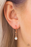 Paparazzi VINTAGE VAULT "Million Dollar Drop" Copper Necklace & Earring Set Paparazzi Jewelry