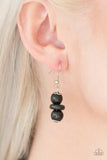 Paparazzi "Endless Summer" Black Necklace & Earring Set Paparazzi Jewelry