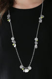 Paparazzi VINTAGE VAULT "Musical Expression" Yellow Necklace & Earring Set Paparazzi Jewelry