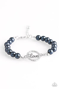 Paparazzi "Can't Stop Loving You" Blue Bracelet Paparazzi Jewelry