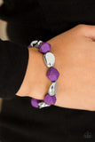 Paparazzi "Rock Candy Canyons" Purple Bracelet Paparazzi Jewelry