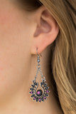 Paparazzi "Cancun Can-Can" Purple Earrings Paparazzi Jewelry