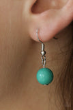 Paparazzi "Beautifully Bodacious" Green Necklace & Earring Set Paparazzi Jewelry