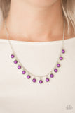 Paparazzi "Gypsy Glow" Purple Necklace & Earring Set Paparazzi Jewelry