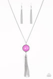 Paparazzi "Pep In Your Step" Purple Necklace & Earring Set Paparazzi Jewelry