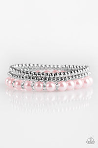 Paparazzi "Perfect POSH-ture" Pink Bracelet Paparazzi Jewelry